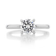 1 ct Round Gabriel Solitaire Platinum Engagement Ring (ER14982-PL)