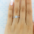 1 ct Tacori Dantela Platinum Engagement Ring (2638RD65)