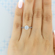 1 ct Danhov Classico Platinum Engagement Ring  (CL141-PL)