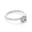 1 ct Round Solitaire Platinum Engagement Ring (SO63-PL)