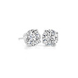 2.40ct  Moissanite Stud Earrings set in White Gold (MST70)