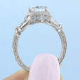 1 ct Round Gabriel Engagement Ring (GC06)