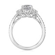 1.00 ct Round Three Stone Gabriel Engagement Ring (GC41)