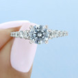 1.25 ct Round Gabriel Engagement Ring (GC36)