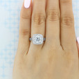 2.00 ct Round Gabriel Halo Engagement Ring (GC49A)