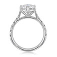 2.00 ct Round Micro-Prong White Gold Engagement Ring (EV117D)