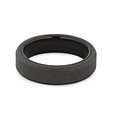 Raw Tungsten Carbide 6mm Men's Wedding Band (FG66-6)