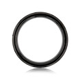 Black Tungsten Carbide 7mm Men's Wedding Band (FG392)