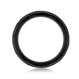 Black Tungsten Carbide 8mm Men's Carved Wedding Band (FG398)