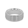 Tungsten Carbide 8mm Men's Brushed Wedding Band (WB373)