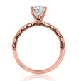 .80 ct Tacori Sculpted Crescent Rose Gold Engagement Ring (46-2RD6)