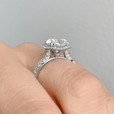 2 ct Simply Tacori Rose Gold Engagement Ring (2677CU8-RG)