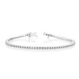 1.46 ctw Bezel Lab Diamond Tennis Bracelet (7001275) 