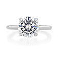 3 ct Simply Tacori Solitaire Platinum Engagement Ring (268815RD9-PL)