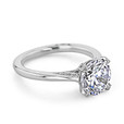 2.50 ct Simply Tacori Solitaire Platinum Engagement Ring (2678RD85-PL)