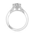 1ct Tacori Simply Solitaire Platinum Engagement Ring (2652RD65-PL)