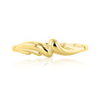 14K Yellow Gold Wave Ring (6001697)