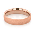 14K Rose Gold 5mm Men's Hammered Wedding Band (11-12045-RG)