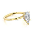 2 ct Simply Tacori Solitaire Yellow Gold Engagement Ring (268815PS11X7Y)