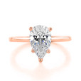 2 ct Simply Tacori Solitaire Rose Gold Engagement Ring (268815PS11X7-RG)