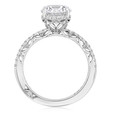 2 ct Tacori Dantela Hidden Bloom White Gold Engagement Ring (269017RD8-WG)