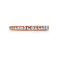 14K Rose Gold Engraved Pavé-Set Diamond Band (CR68RB-RG)