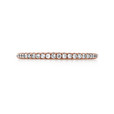 14K Rose Gold 1.5mm Eternity Diamond Band (LB117R15-RG)