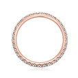 14K Rose Gold 2mm Eternity Diamond Band (LB116R20-RG)