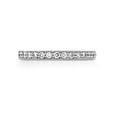 14K White Gold Pavé-Set Diamond Band (CJ115M-WG)