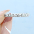 14K White Gold 2.50mm Eternity Diamond Band (LB114-WG)