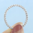 14K White Gold 1.75mm Micro-Prong Eternity Diamond Band (LB251-WG)