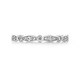 Platinum Tacori Sculpted Crescent Diamond Band (47-2ET)