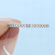 14K White Gold 1.6mm Eternity Diamond Band (CJ101-WG)