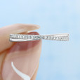 18K White Gold Eleganza Diamond Band (ZB103-A-WG)