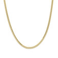 Gold Plated 2.5MM Miami Curb Chain (CH25CUY-20)