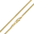 Gold Plated 2.5MM Miami Curb Chain (CH25CUY-20)