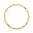 14K Yellow Gold 7mm Men's Polished Wedding Band (WB524-YG)