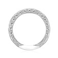 18K White Gold Tacori Classic Crescent Diamond Band (2645B5W)