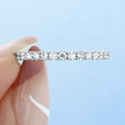 Platinum Tacori Sculpted Crescent Diamond Band (33-2-PL)