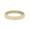 18K Yellow Gold Men's Tacori Sculpted Crescent Wedding Band (105-3WS-YG)