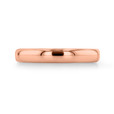 14K Rose Gold 3mm High Dome Polished Band (WB476-RG)