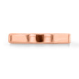 18K Rose Gold 3mm Flat Top High Polished Band (WB458-RG)