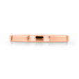 14K Rose Gold 2mm Flat Top High Polished Band (WB461-RG)