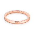 14K Rose Gold 2mm Flat Top High Polished Band (WB461-RG)