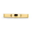 14K Yellow Gold 2.7mm High Polished Low Dome Band (WB522-YG)