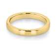 14K Yellow Gold 2.7mm High Polished Low Dome Band (WB522-YG)