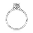 1 ct Round Twist Micro-Prong White Gold Engagement Ring (FG60-WG)