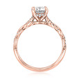 1 ct Round Twist Micro-Prong Rose Gold Engagement Ring (FG60-RG)