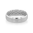 Platinum Men's Tacori Sculpted Crescent Wedding Band (107-6B)