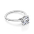 2 ct Round Solitaire White Gold Engagement Ring (FG87-200-WG)